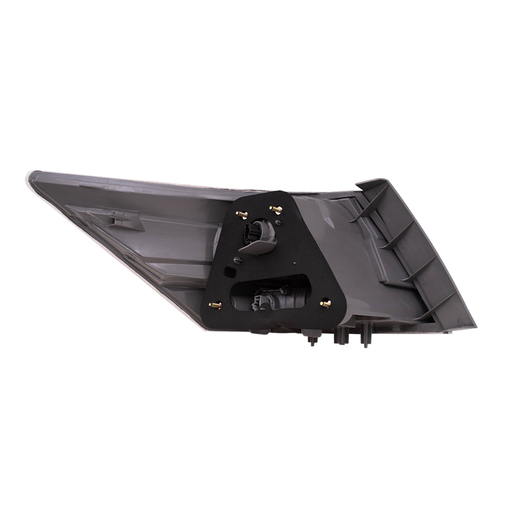 Brock Replacement Passengers Taillight Tail Lamp Compatible with 08-12 Accord 33500TA0A01
