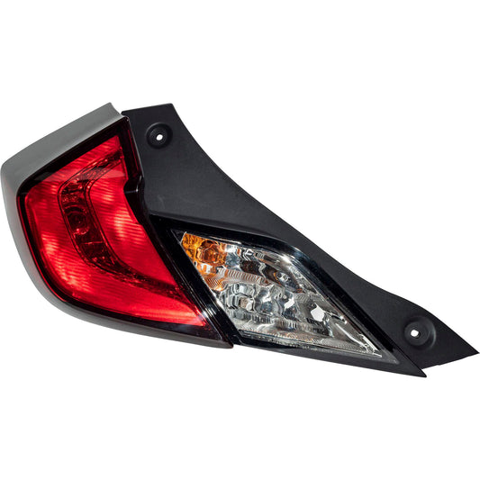 Combination Tail Light Assembly Driver Side Left For 2016-2020 Honda Civic Coupe