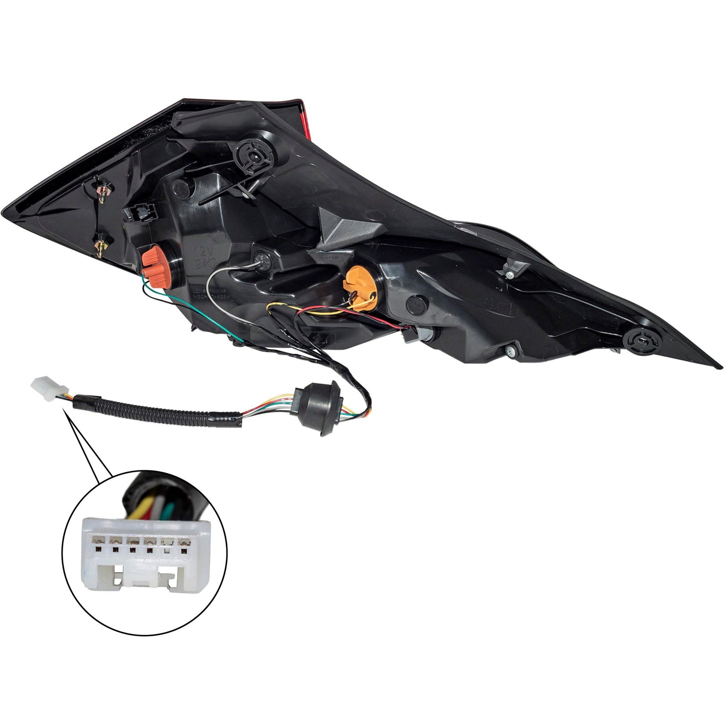 Combination Tail Light Assembly Set Driver Side Left Passenger Side Right For 2016-2020 Honda Civic Coupe