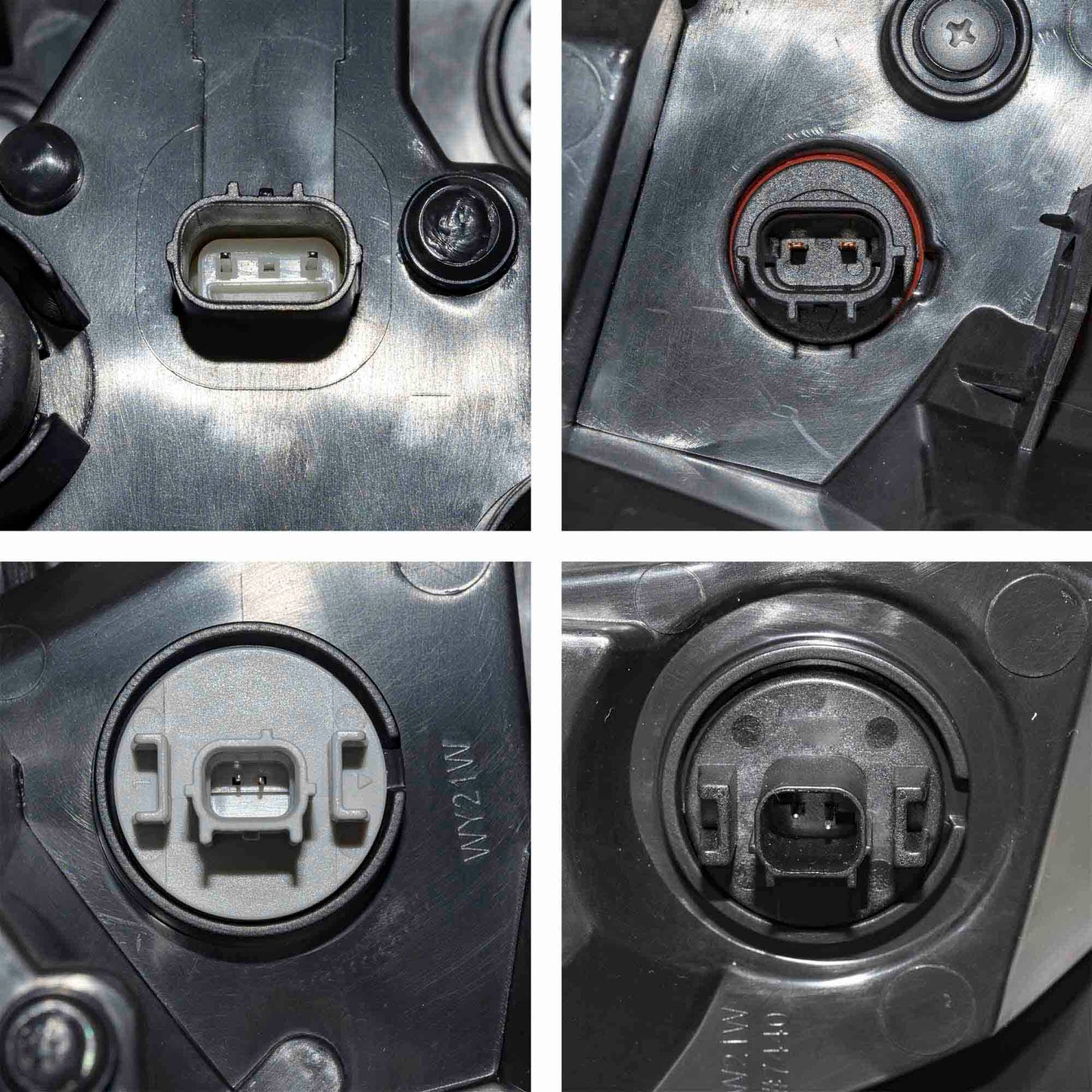 Combination Tail Light Assembly Set Body Mounted Driver Side Left Passenger Side Right For 2017-2021 Honda Civic Hatchback 2017-2021 Honda Civic Type R