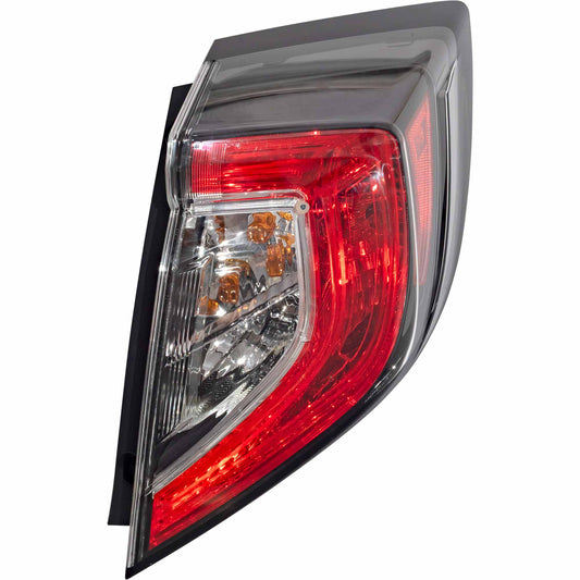 Combination Tail Light Assembly Body Mounted Passenger Side Right For 2017-2021 Honda Civic Hatchback 2017-2021 Honda Civic Type R