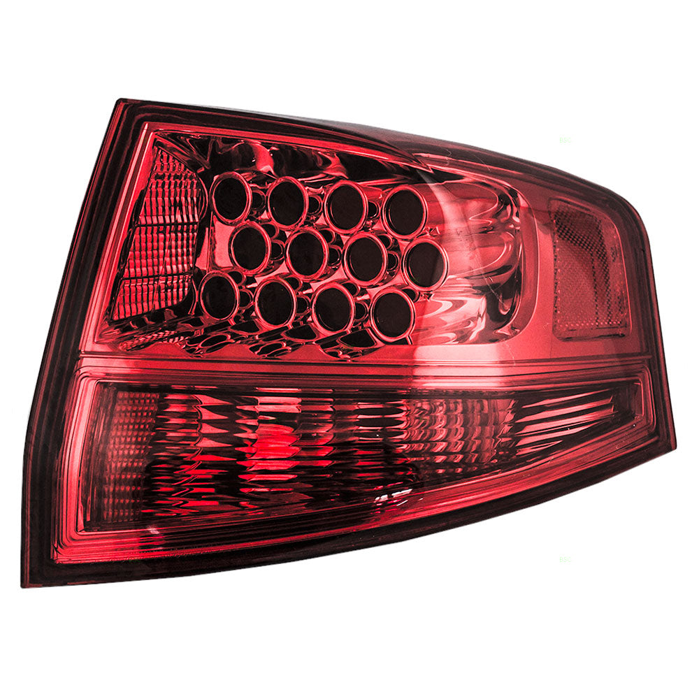 Brock Replacement Passengers Taillight Quarter Panel Mounted Tail Lamp Compatible with 07-09 SUV 33501STXA01