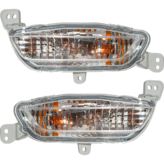 Turn Signal Light Assembly Without Park Light Set Driver Side Left Passenger Side Right for 2021-2025 Honda Ridgeline 2022-2025 Honda Passport