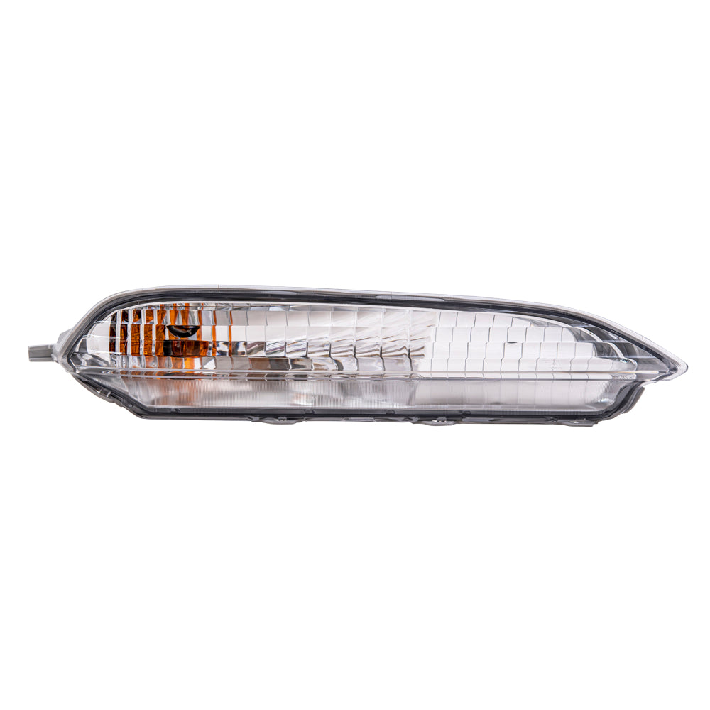 Brock Replacement Passenger Side CAPA-Certified Signal Light Assembly Compatible with 2016-2018 Honda Pilot LX