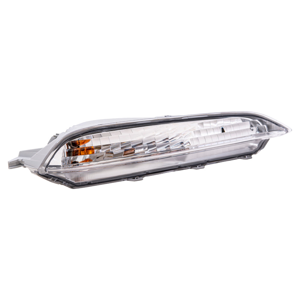Brock Replacement Passenger Side CAPA-Certified Signal Light Assembly Compatible with 2016-2018 Honda Pilot LX