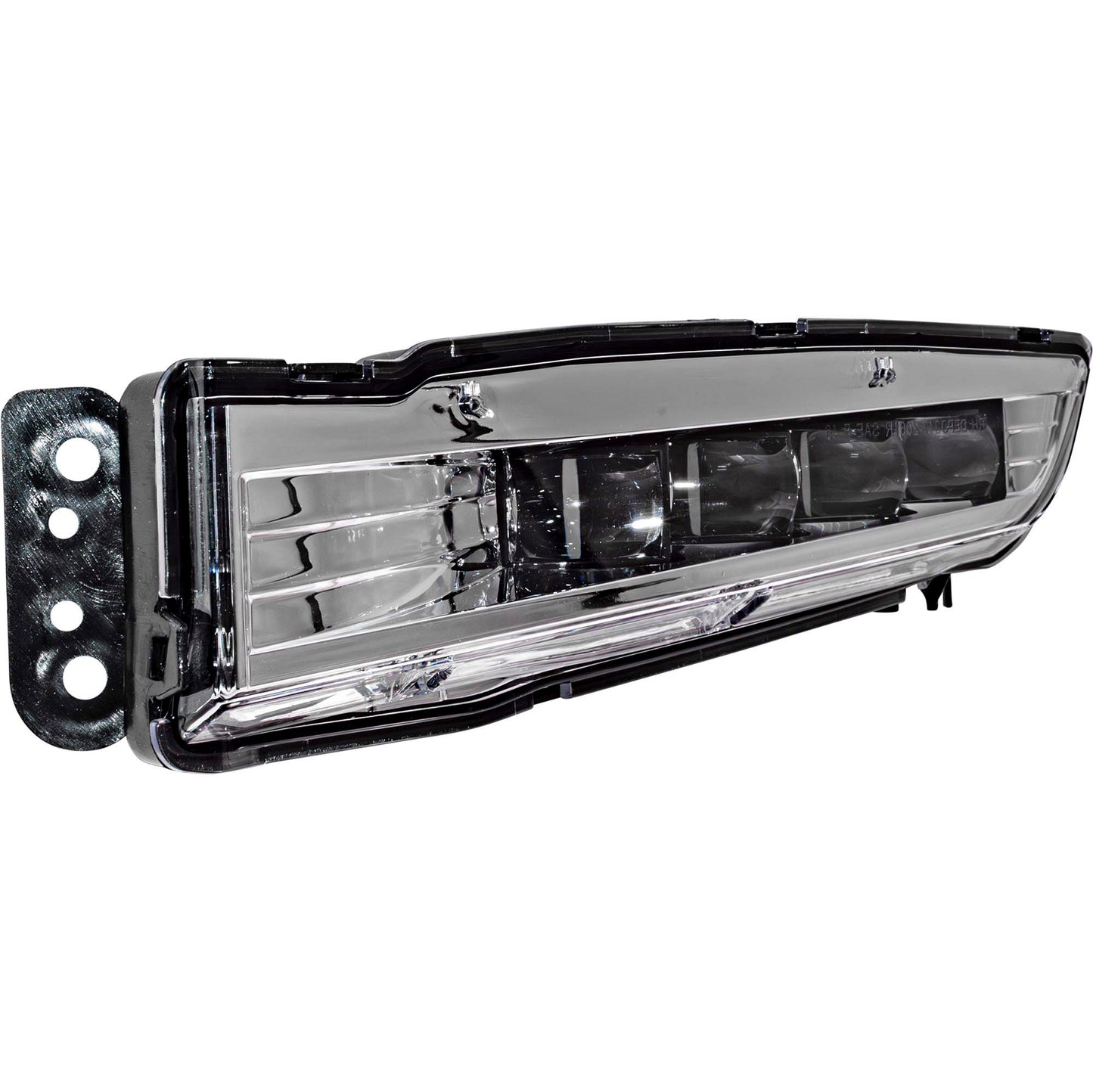 CAPA Certified Rectangular LED Fog Light Assembly Driver Left For 2018-2020 Honda Accord Sedan 2018-2020 Honda Accord Hybrid 2022-2024 Acura MDX Type S 3.0L Turbo 2025 Acura MDX