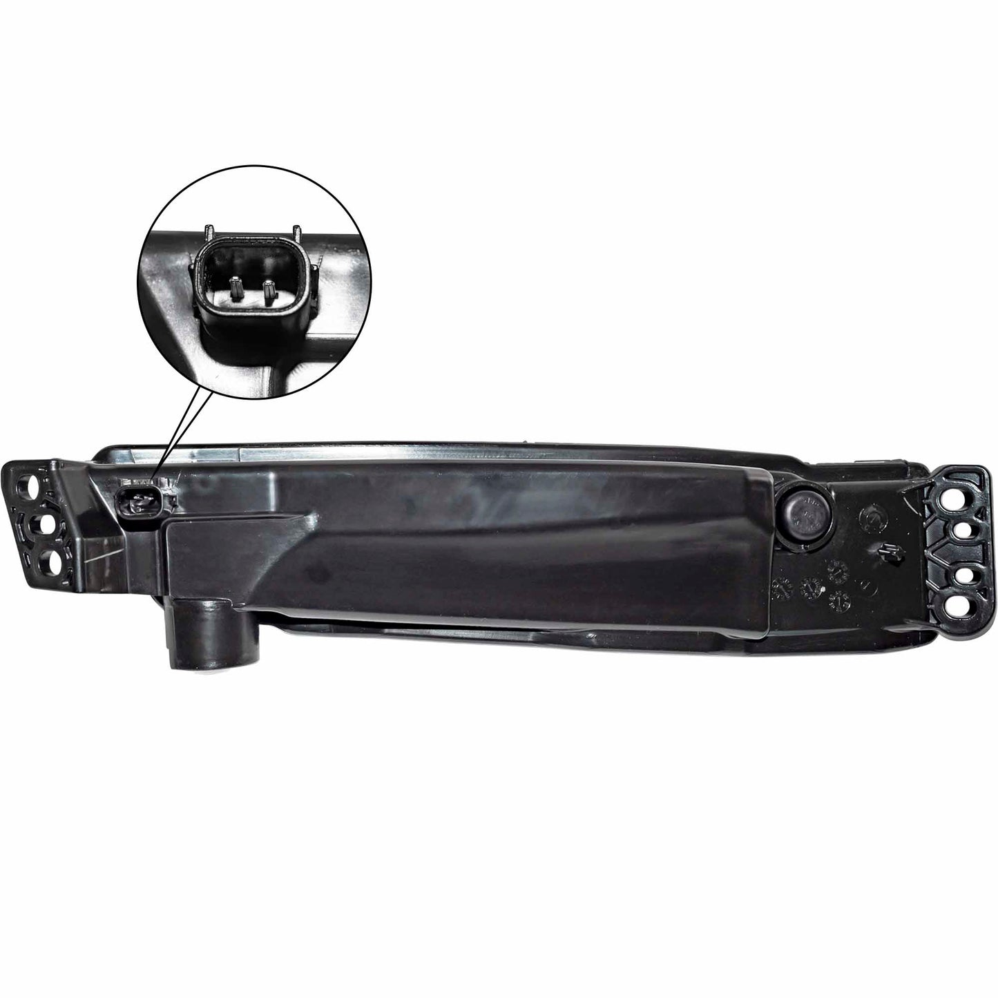 CAPA Certified Rectangular LED Fog Light Assembly Driver Left For 2018-2020 Honda Accord Sedan 2018-2020 Honda Accord Hybrid 2022-2024 Acura MDX Type S 3.0L Turbo 2025 Acura MDX