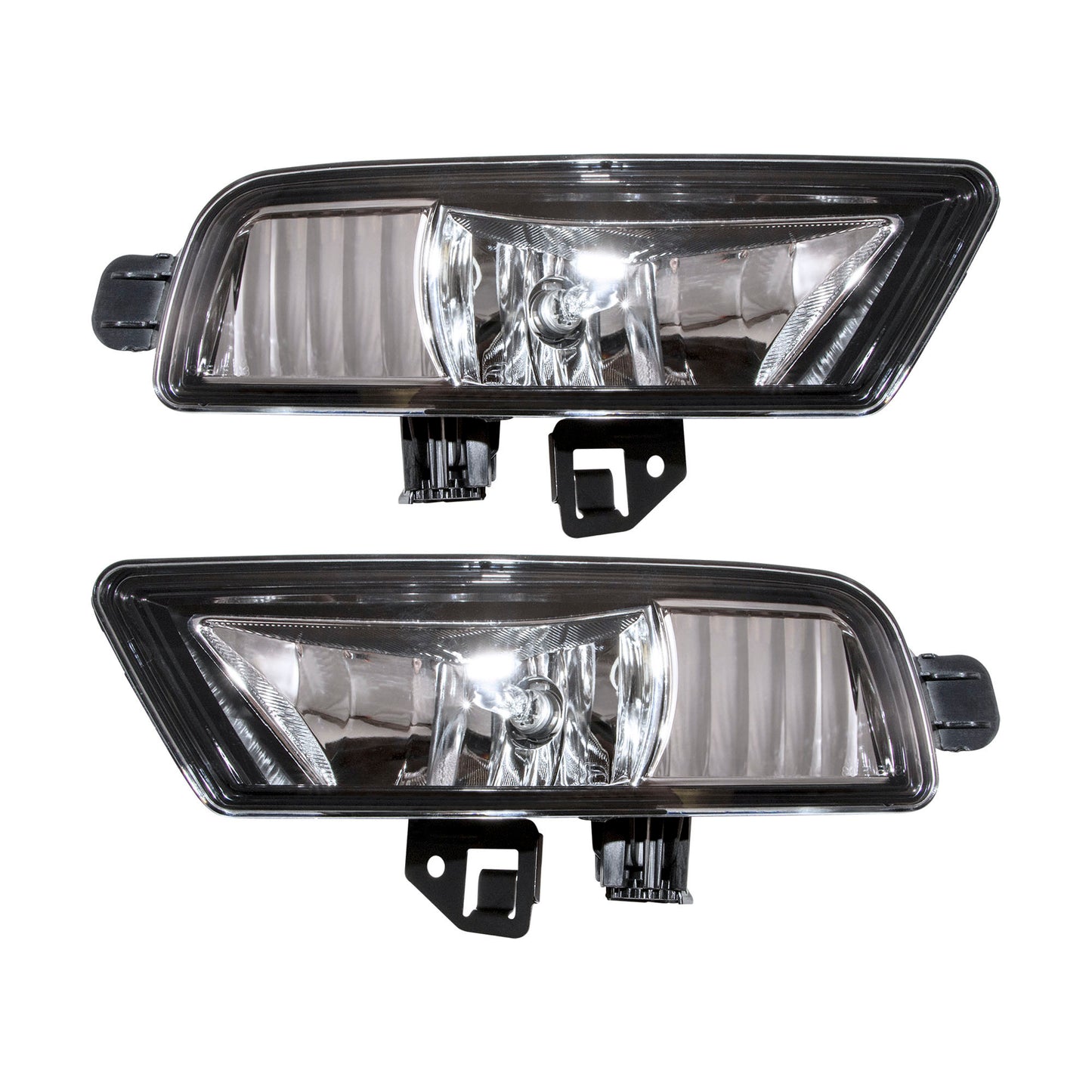 Halogen Fog Light Assembly Set Driver Side Left Passenger Side Right for 2015-2016 Honda CR-V