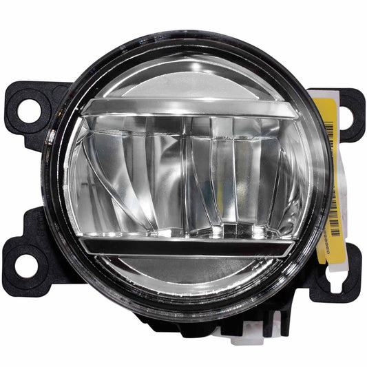 CAPA Certified LED Round Fog Light Assembly Factory Installed Driver Side Left For 2016-2022 Honda Pilot 2018-2023 Honda Odyssey 2019-2021 Honda Passport 2017-2021 Honda Civic Type R 2019-2021 Honda Civic Sedan/Coupe 2018-2023 Acura TLX
