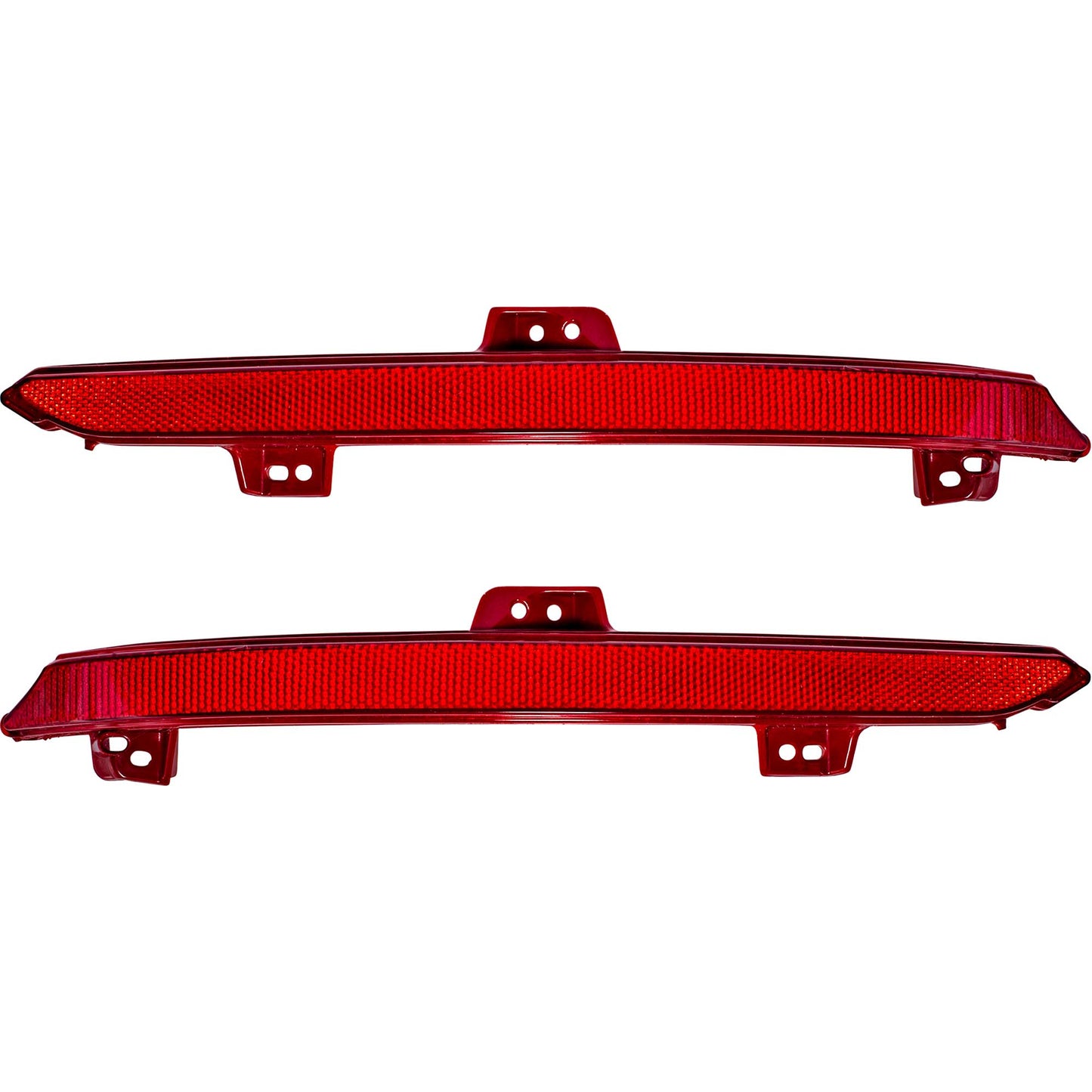 Bumper Reflector Rear Driver Side Left Passenger Side Right Assembly Set For 2018-2022 Honda Accord Sedan 2018-2022 Honda Accord Hybrid