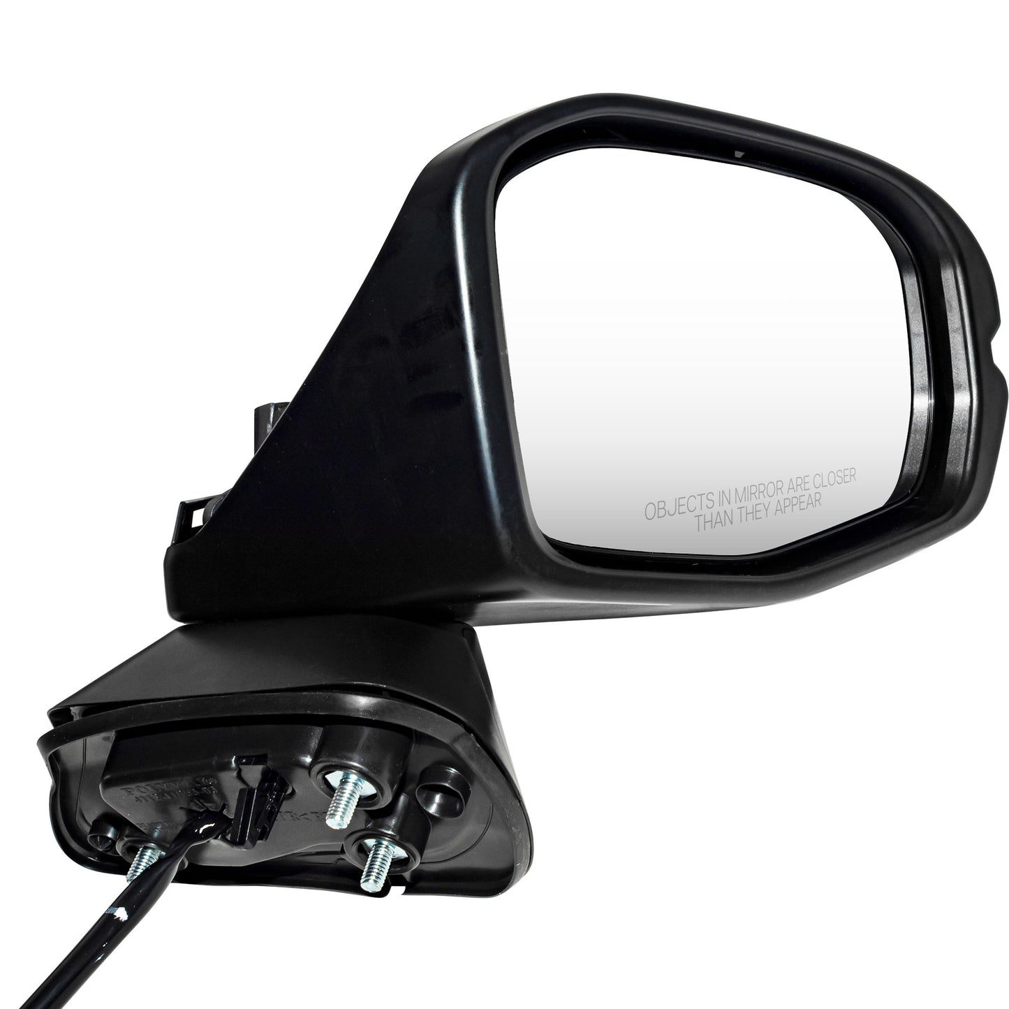 Power Door Mirror Paint To Match Black Right Without Heat-Turn Signal Light-Blind Spot Detection for 2023-2025 Honda HR-V LX