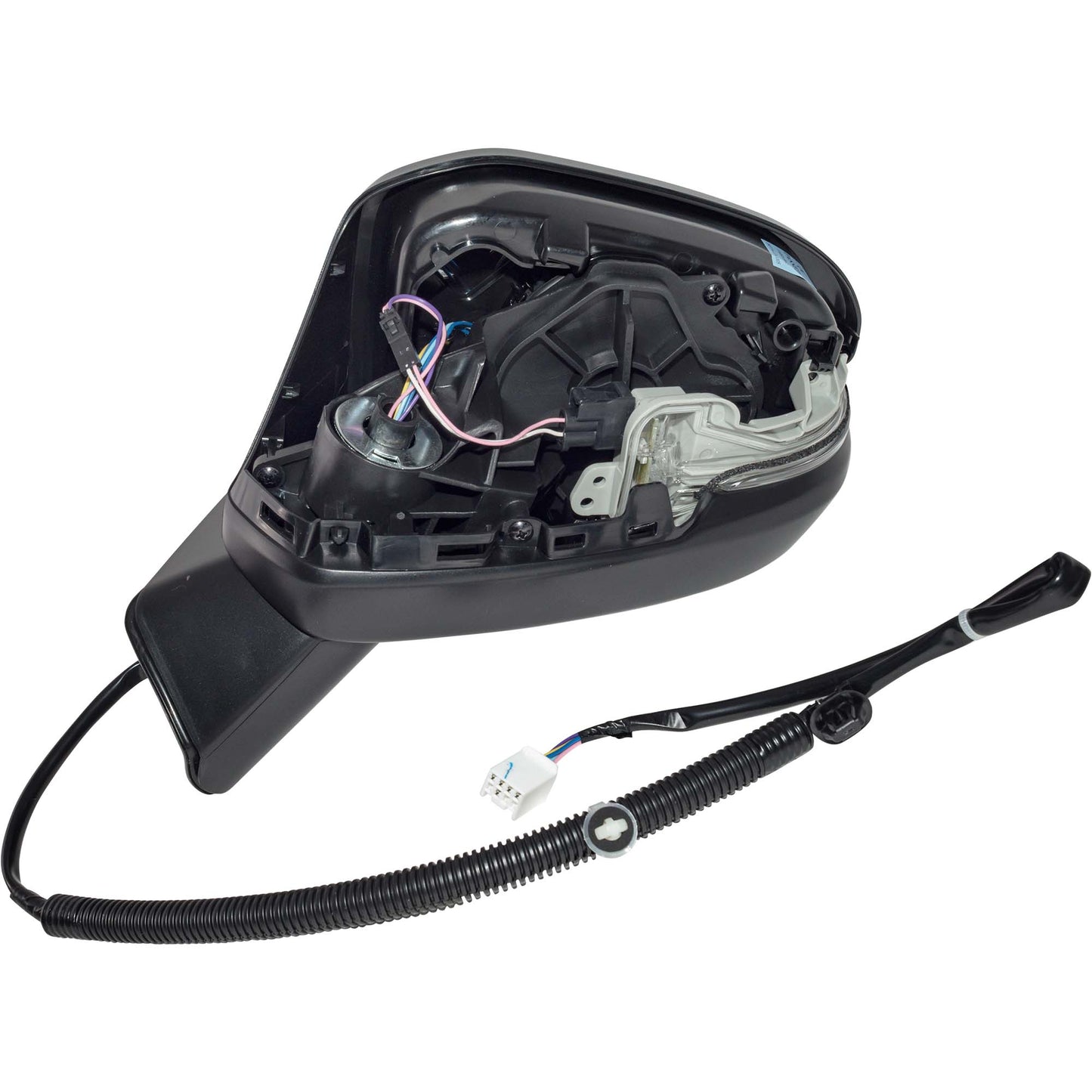 Power Door Mirror Paint To Match Black With Turn Signal Light Without Heat-Blind Spot Detection Driver Side Left for 2023-2025 Honda CR-V LX