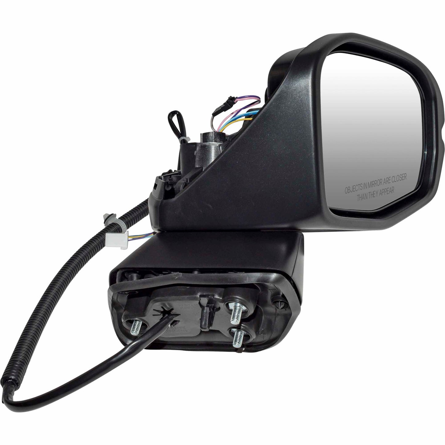 Power Door Mirror Paint To Match Black With Turn Signal Light Without Heat-Blind Spot Detection Set Driver Side Left Passenger Side Right for 2023-2025 Honda CR-V LX