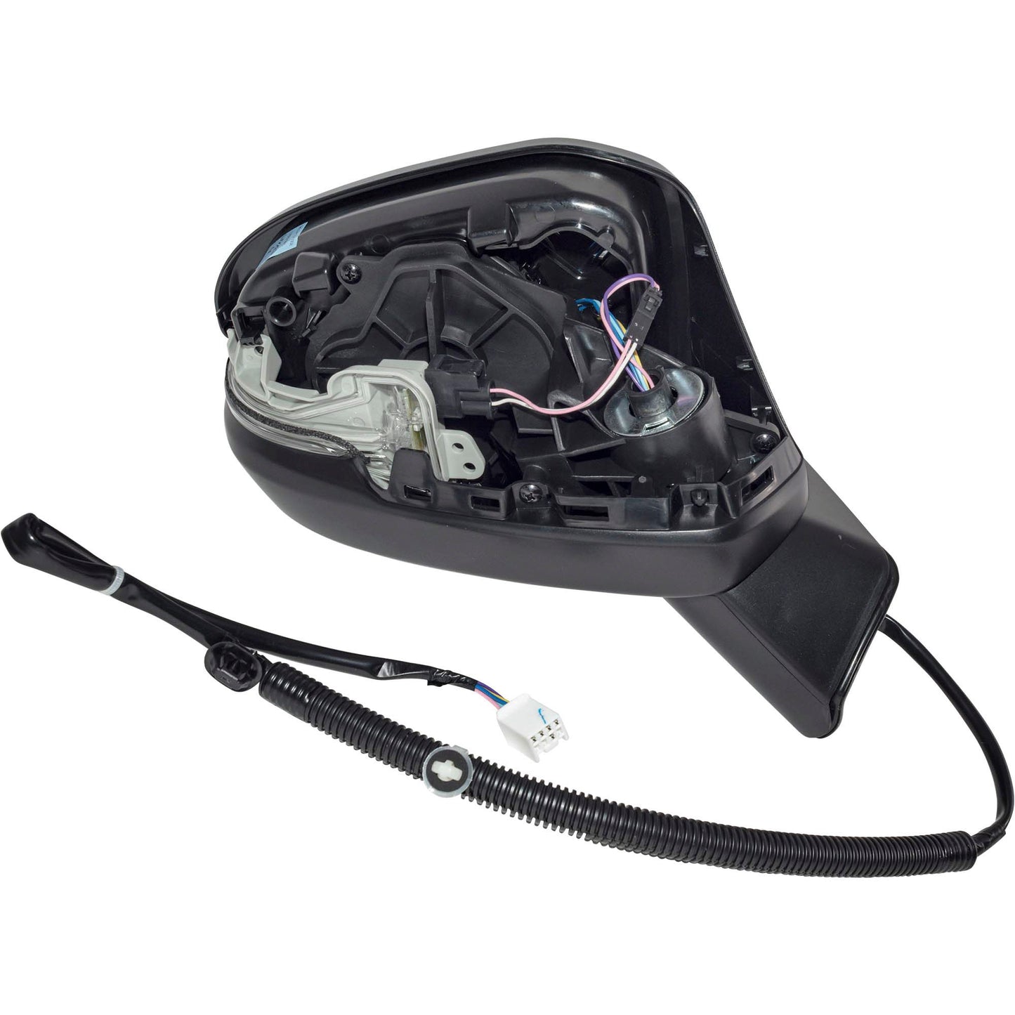 Power Door Mirror Paint To Match Black With Turn Signal Light Without Heat-Blind Spot Detection Set Driver Side Left Passenger Side Right for 2023-2025 Honda CR-V LX