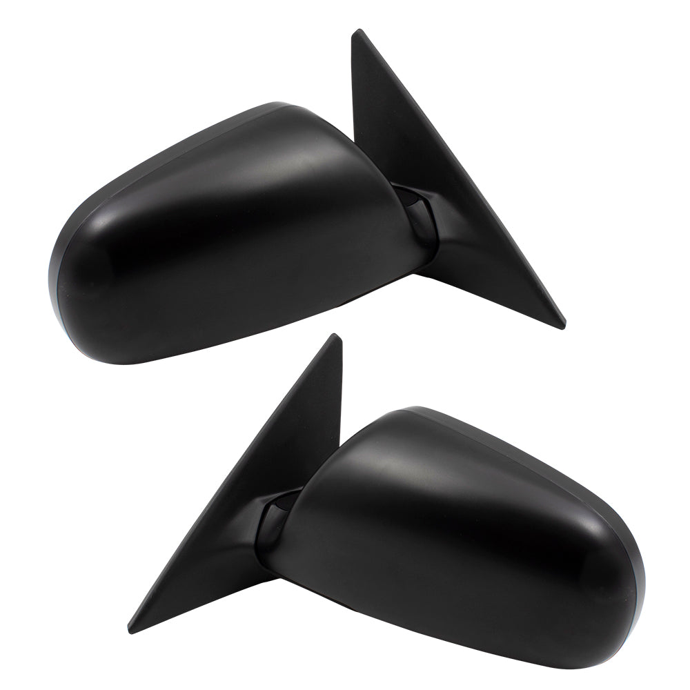 Brock Replacement Driver and Passenger Power Side View Mirrors Compatible with 1990-1993 Accord 76250SM1C26ZC 76200SM4C22ZC