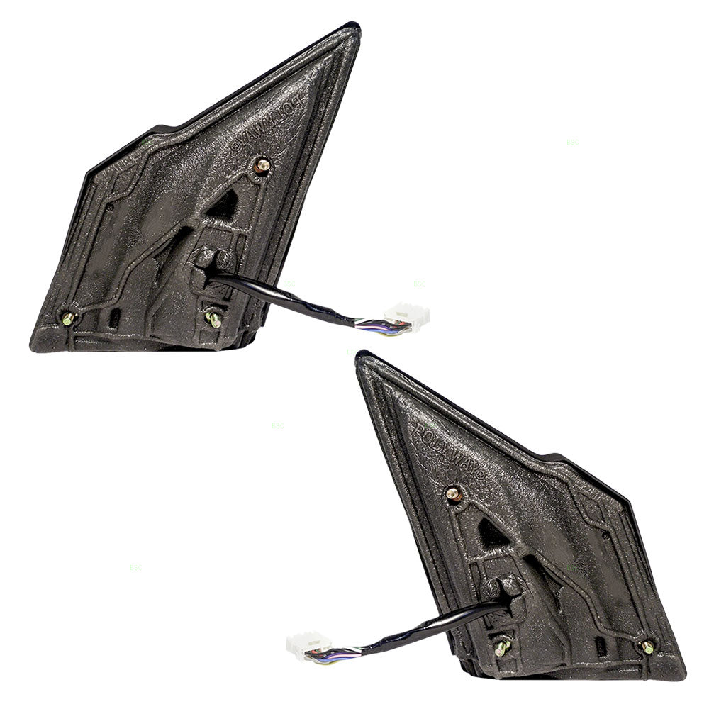 Brock Replacement Driver and Passenger Power Side View Mirror Heat Memory & Signal Compatible with 2010-2013 MDX SUV 76250STXA12ZC 76200STXA12ZC