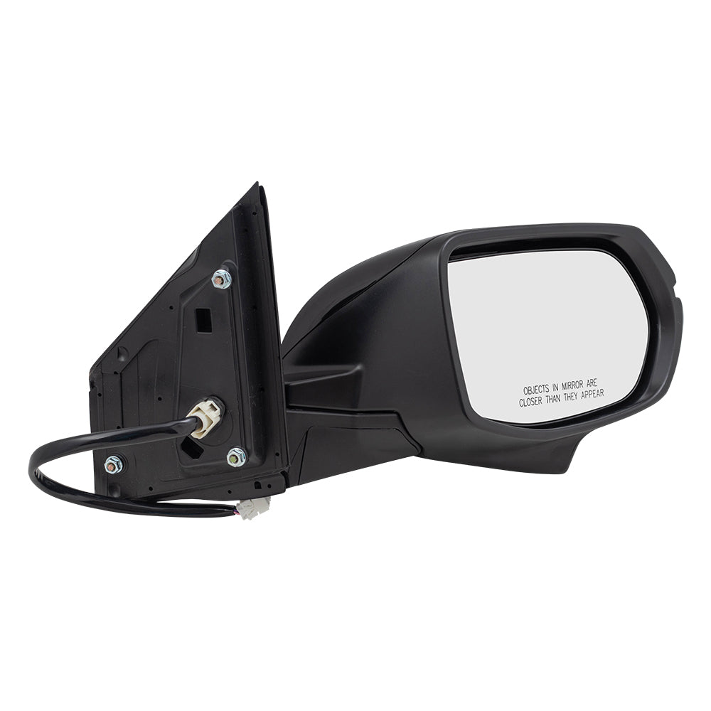 Brock Replacement Power Side View Mirror Passenger Heated Signal Camera Compatible with 2015-2016 CR-V 76208-T1W-A21 76208T1WA21