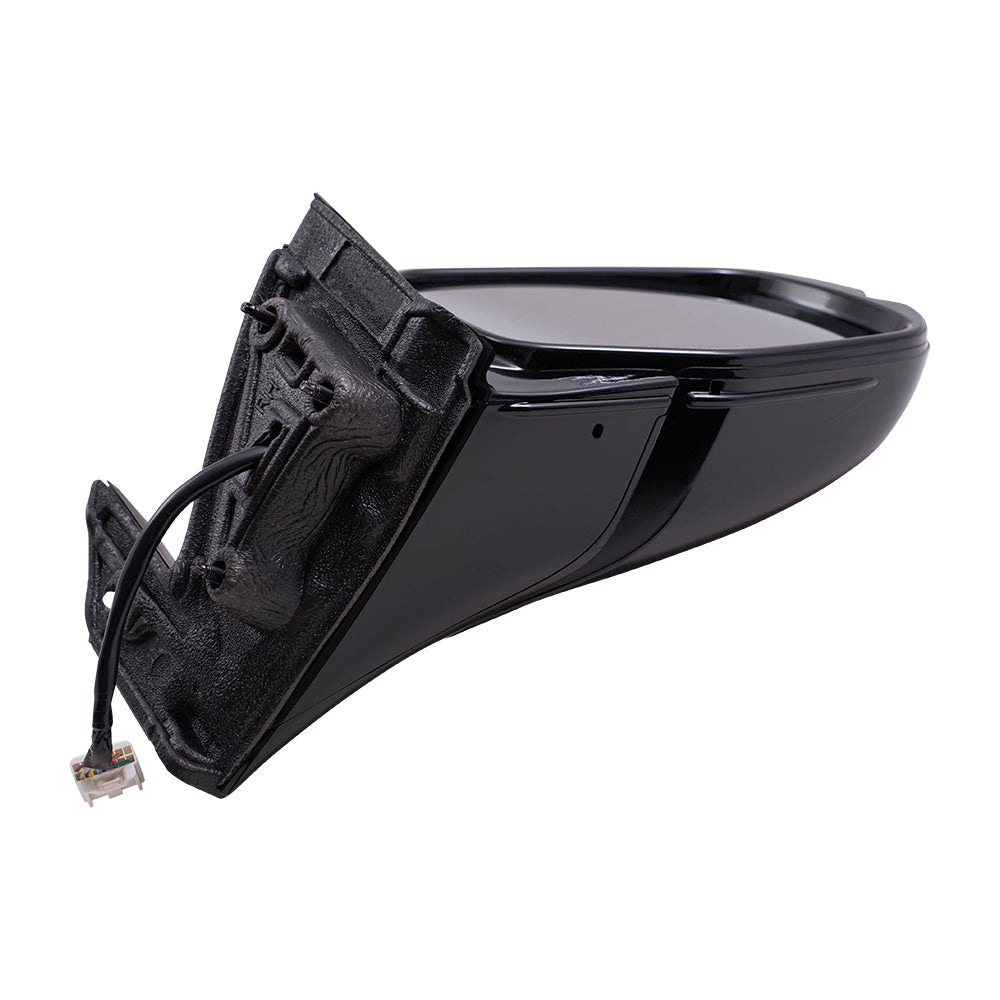 2019-2022 Honda Pilot Elite/Black Edition Power Mirror Assembly Paint To Match Black Power Folding With Heat-Signal-Memory Without Auto Dimming-Side View Camera RH 2019-2023 Honda Passport Elite