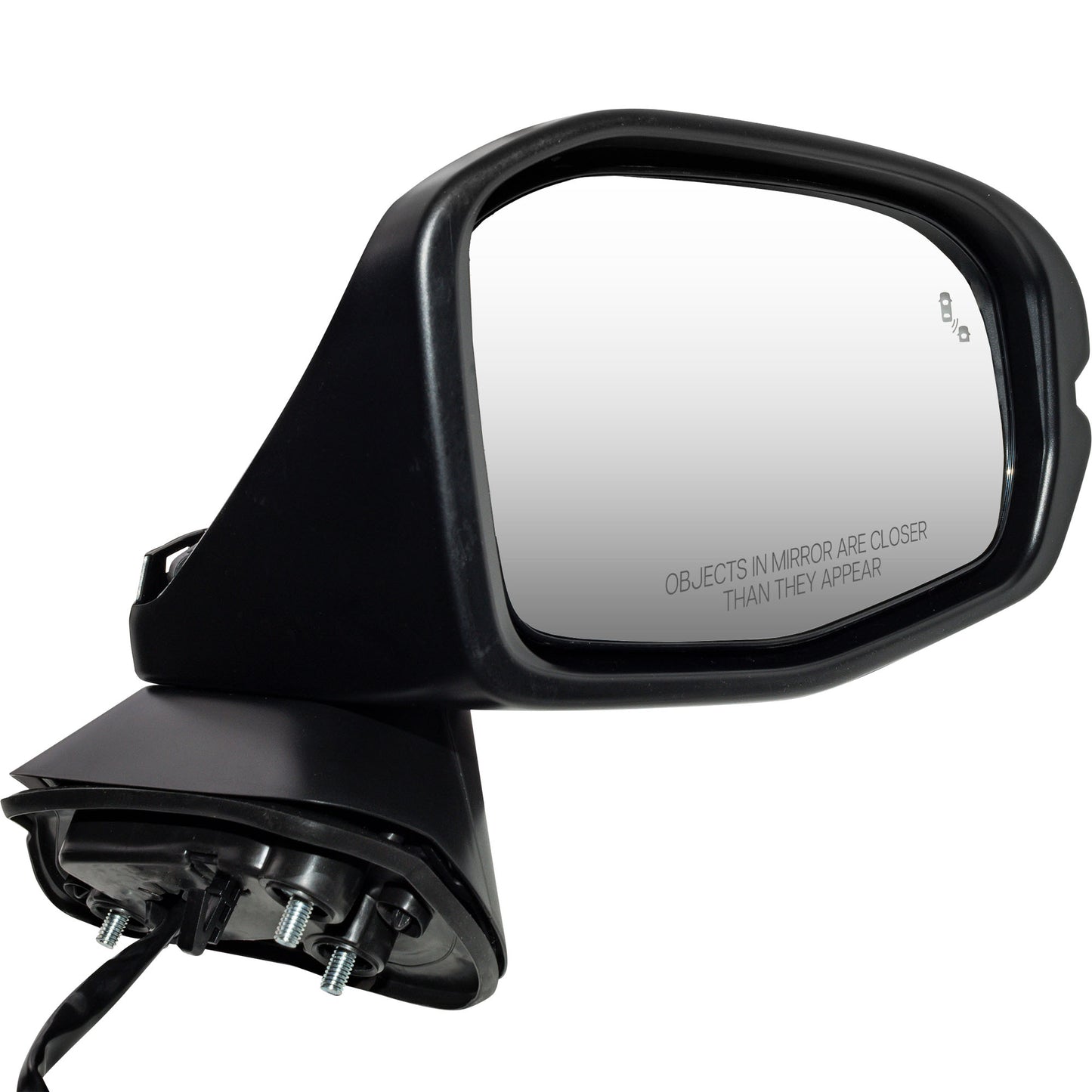 Power Door Mirror Paint To Match Black Passenger Side Right With Heat-Turn Signal Light-Blind Spot Detection for 2023-2025 Honda HR-V EX-L/EX-L Navi/Sport