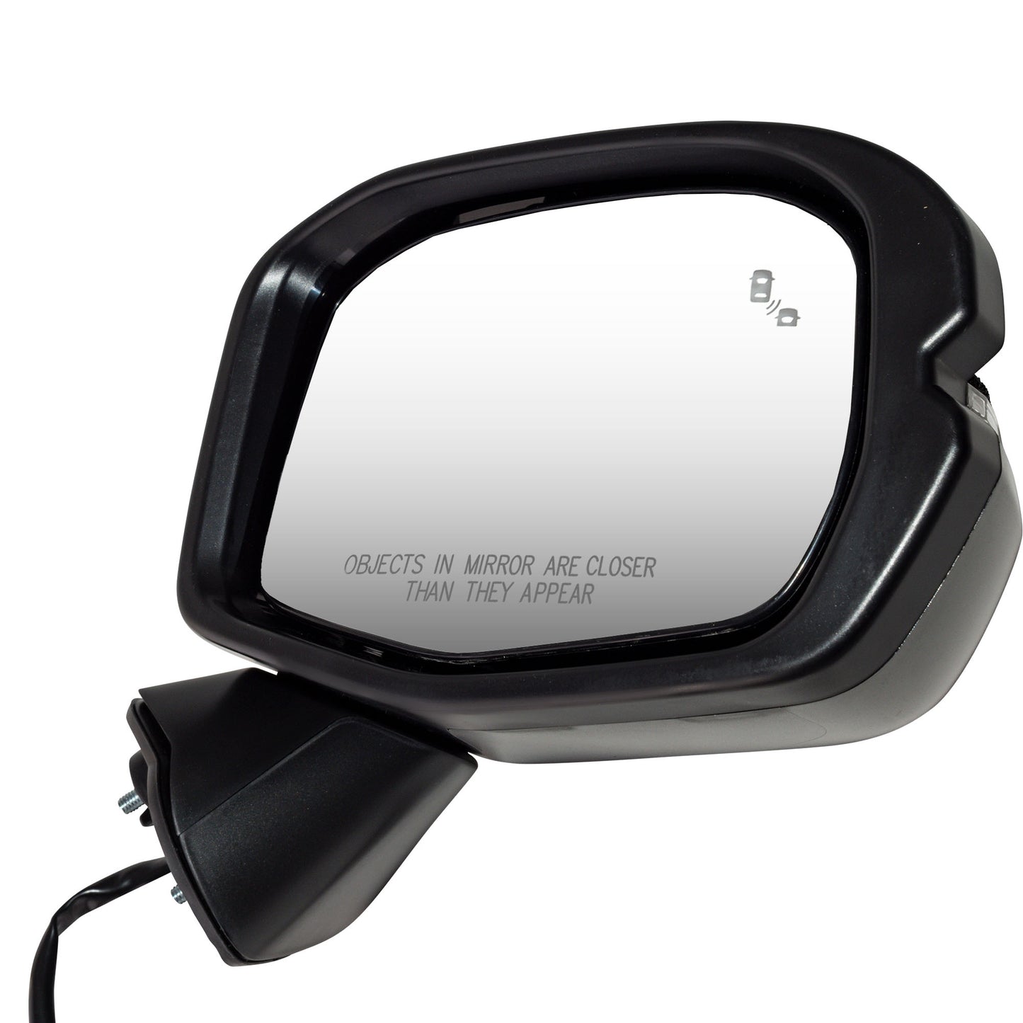 Power Door Mirror Paint To Match Black Passenger Side Right With Heat-Turn Signal Light-Blind Spot Detection for 2023-2025 Honda HR-V EX-L/EX-L Navi/Sport