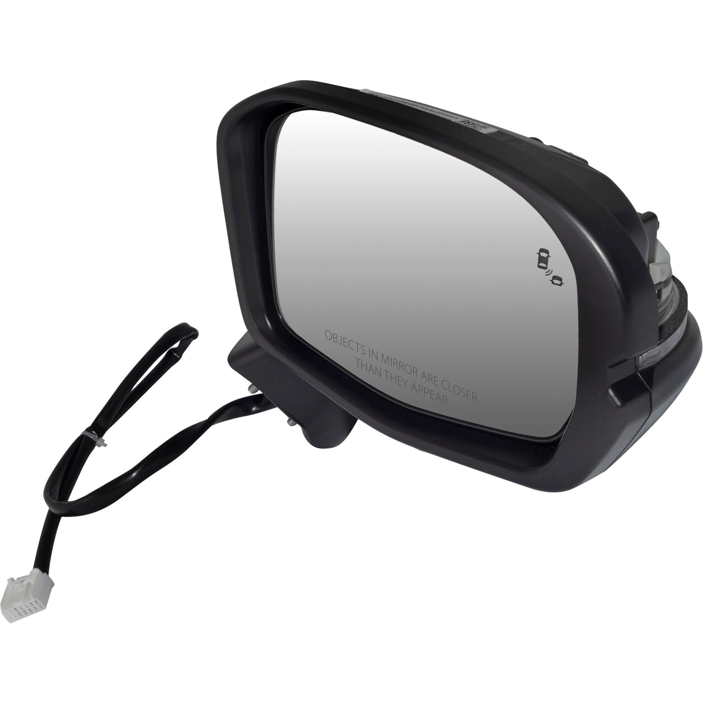 Power Door Mirror Paint To Match Black With Heat-Turn Signal Light-Blind Spot Detection Set Driver Left Passenger Right for 2023-2025 Honda CR-V EX/EX-L/Sport 2023-2025 Honda CR-V Hybrid