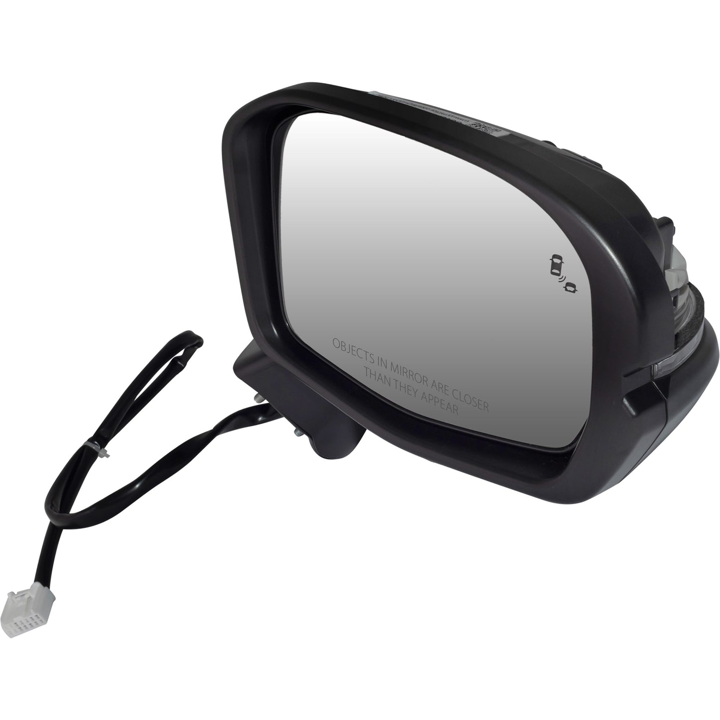 Power Door Mirror Paint To Match Black With Heat-Turn Signal Light-Blind Spot Detection Passenger Right for 2023-2025 Honda CR-V EX/EX-L/Sport 2023-2025 Honda CR-V Hybrid