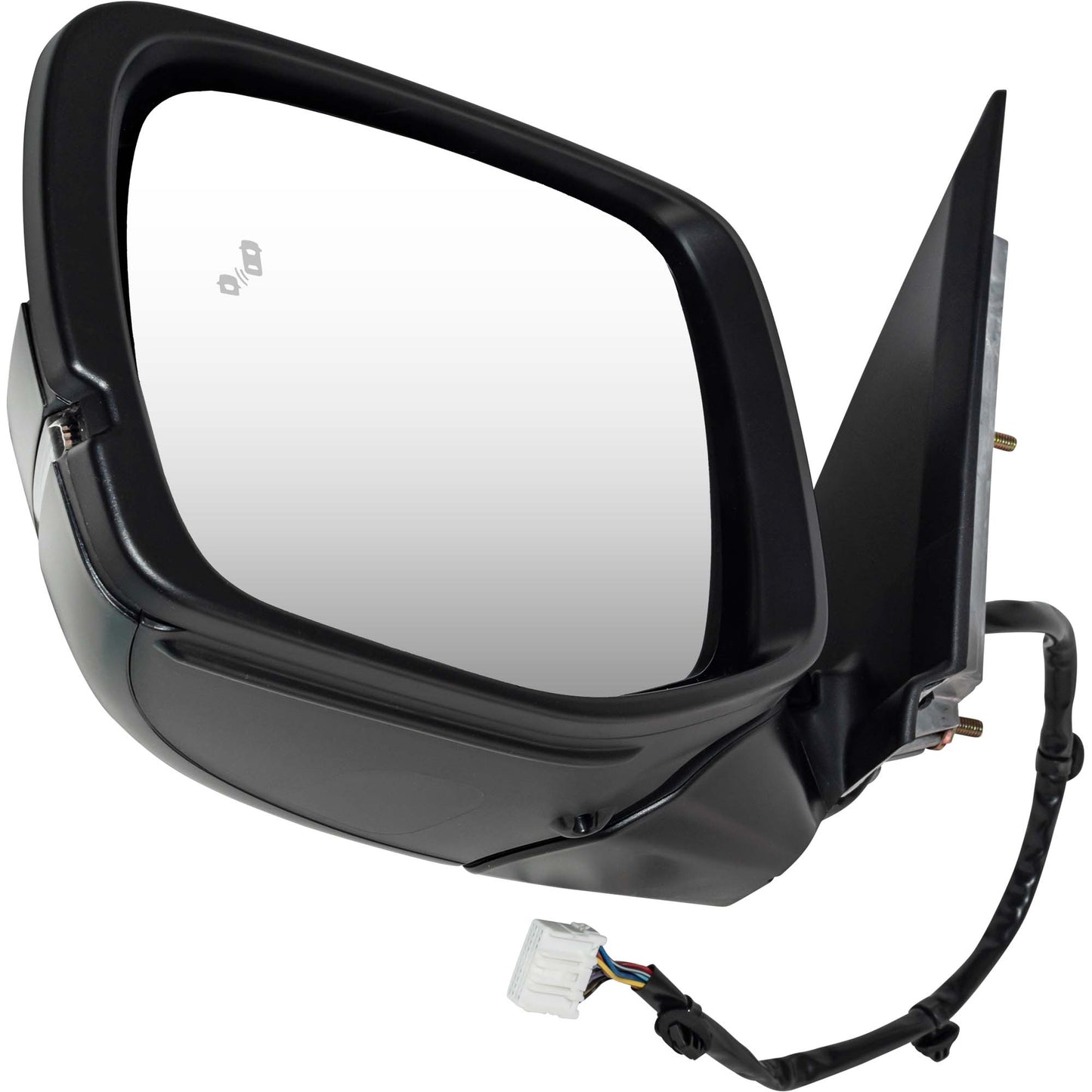 Power Door Mirror Paint to Match Black Cover With Heat-Turn Signal Light-Memory-Blind Spot Detection Without Side View Camera Driver Side Left for 2023-2025 Honda Pilot EX-L/Touring