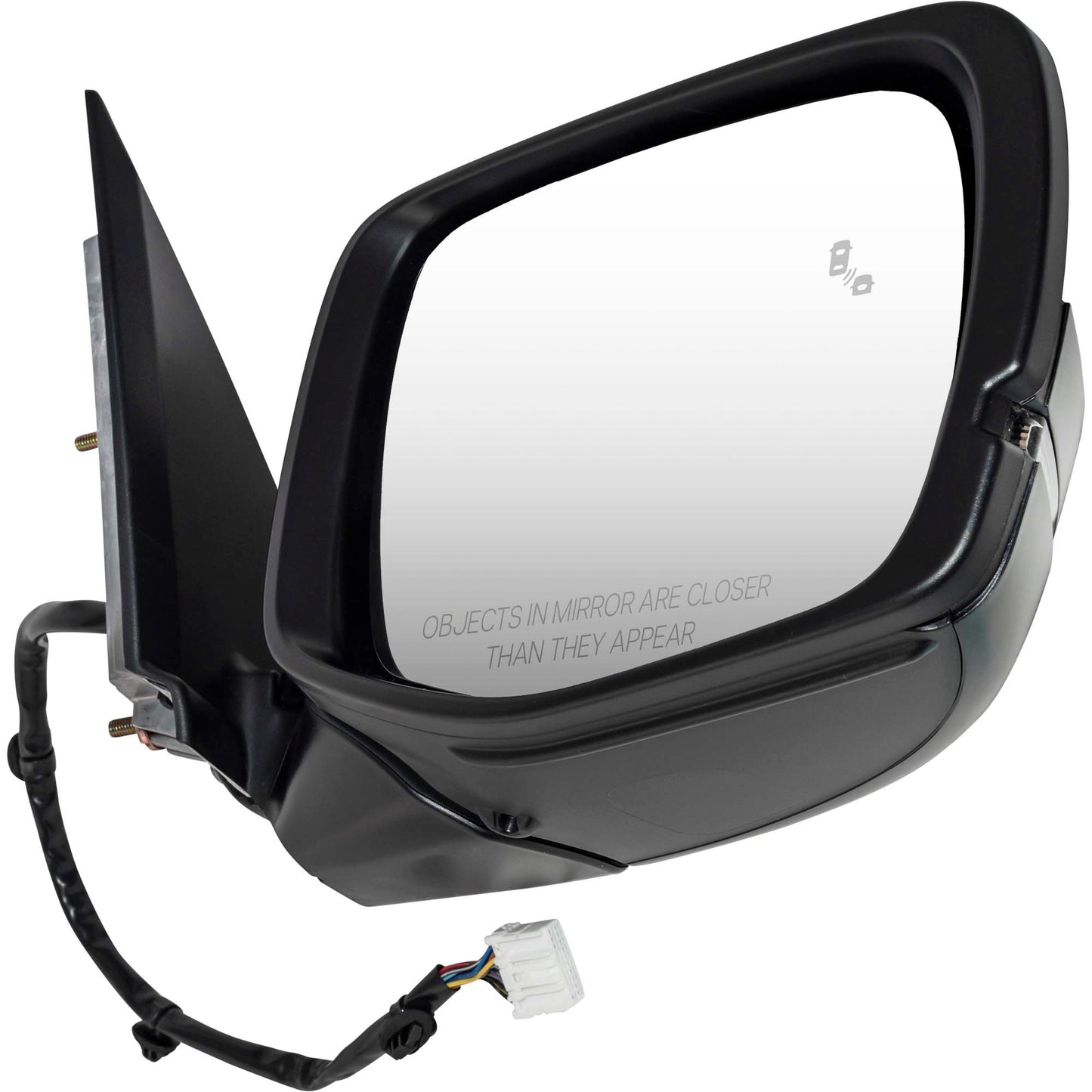 Power Door Mirror Paint to Match Black Cover With Heat-Turn Signal Light-Memory-Blind Spot Detection Without Side View Camera Set Driver Side Left Passenger Side Right for 2023-2025 Honda Pilot EX-L/Touring