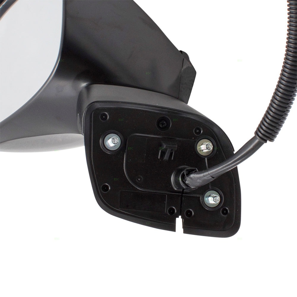 Brock Replacement Drivers Power Side View Mirror Heated w/ Signal Left Compatible with 12-13 Civic Hybrid 76258TR2306 76258TT1306
