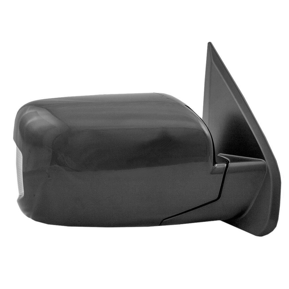 Brock Replacement Passengers Power Side View Mirror Heated Memory Signal Compatible with Pilot SUV 76200-SZA-A33ZE