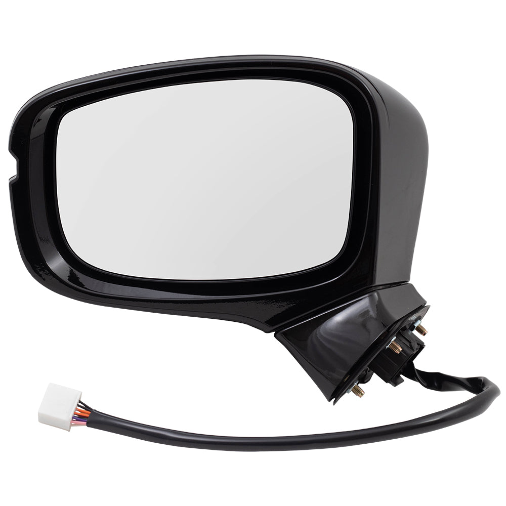 2018-2020 Honda Odyssey Power Door Mirror Assembly Paint To Match Black Power Folding With Heat-Signal-Memory Without Auto Dimming LH