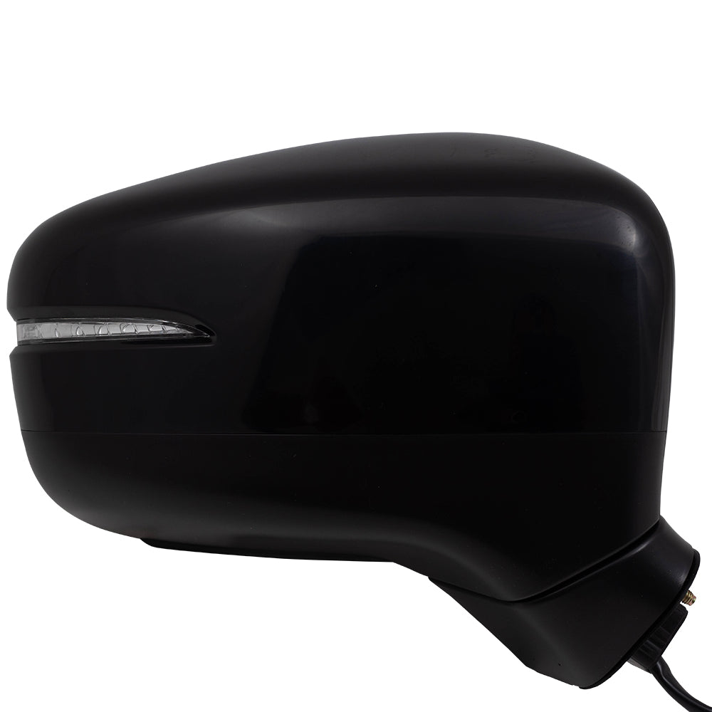 2018-2023 Honda Odyssey Power Door Mirror Assembly Paint To Match Black Manual Folding With Heat-Signal Without Memory-Auto Dimming-Side View Camera RH