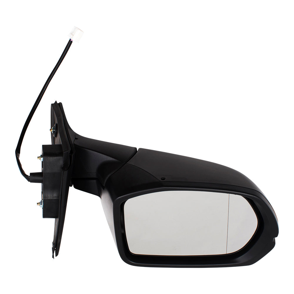 Brock Replacement Power Side View Mirrors Driver and Passenger Heated w/ Signal Compatible with 16-18 HR-V 76258T7W309 76208T7W309