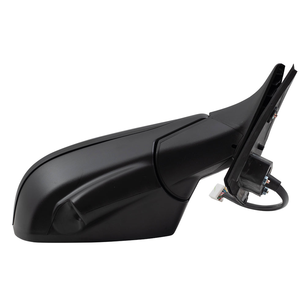 Brock Replacement Passengers Power Side View Mirror Heated w/ Signal Camera Compatible with 16-18 HR-V 76208T7W309