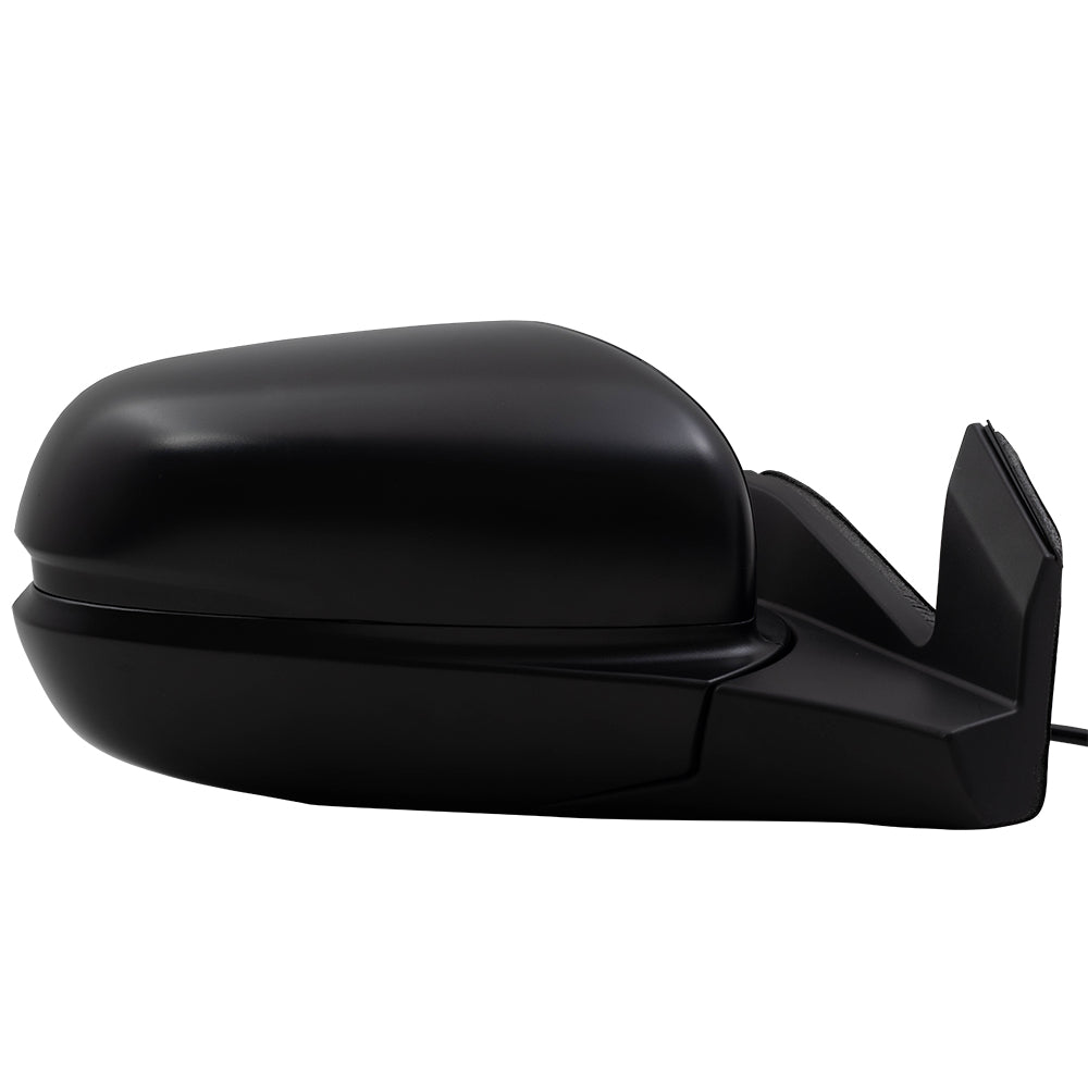 Brock Replacement Pair Side View Mirrors Power Manual Folding Textured Driver and Passenger Set Compatible with 2016 Pilot 76250TG7A01 76200TG7A01