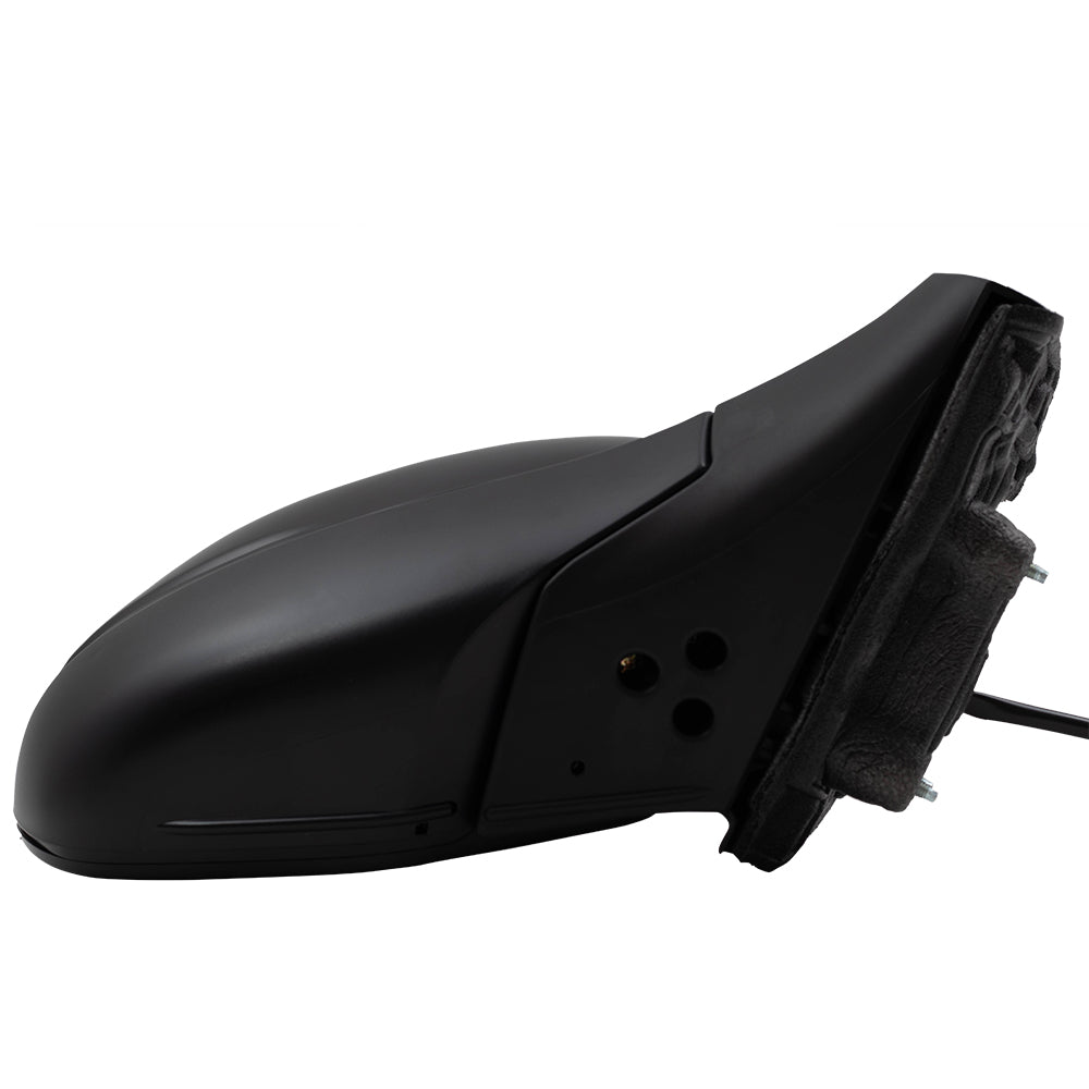 Brock Replacement Pair Side View Mirrors Power Manual Folding Textured Driver and Passenger Set Compatible with 2016 Pilot 76250TG7A01 76200TG7A01