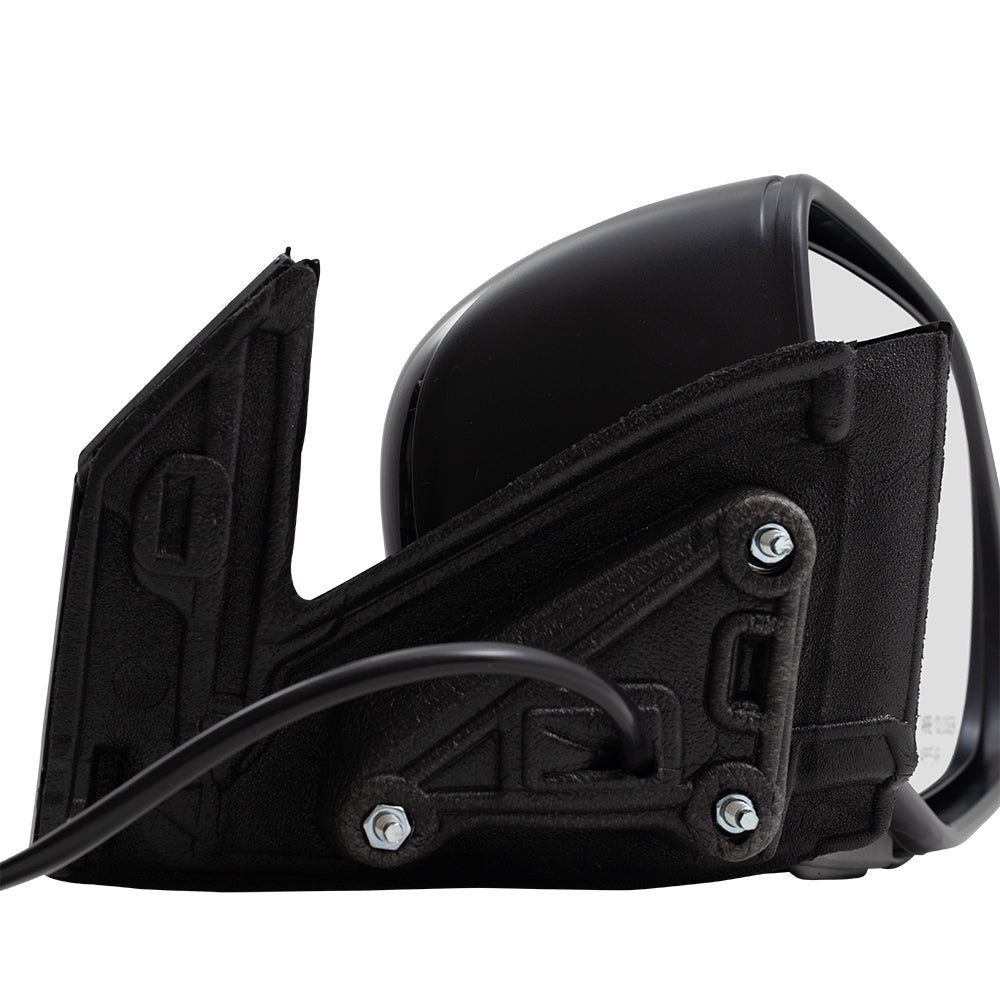 2017-2023 Honda Ridgeline RTL FWD/RTL-T FWD/RTS Power Door Mirror Assembly Paint To Match Black Manual Folding Without Heat-Signal-Memory-Auto Dimming-RH Side View Camera Set LH+RH 2019-2021 Honda Passport Sport