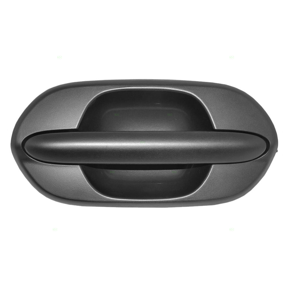 AUTOANDART Brock Replacement Passengers Rear Outside Outer Textured Door Handle Compatible with Van 72640-S0X-A01