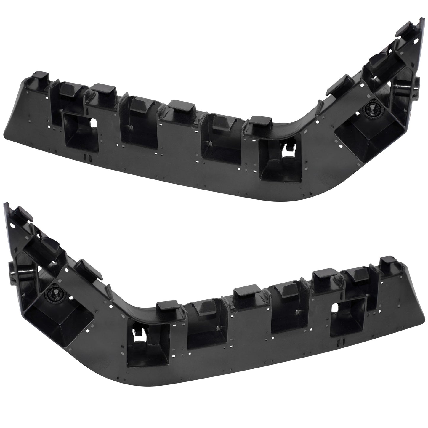 Bumper Cover Retainer Spacer Bracket Set Front Driver Side Left Passenger Side Right for 2016-2021 Honda Civic Sedan North American Built 2016-2020 Honda Civic Coupe