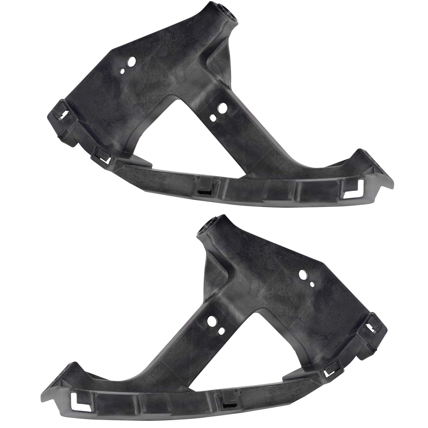 Bumper Cover Headlight Support Bracket Set Front Driver Side Left Passenger Side Right for 2016-2021 Honda Civic Sedan 2016-2020 Honda Civic Coupe