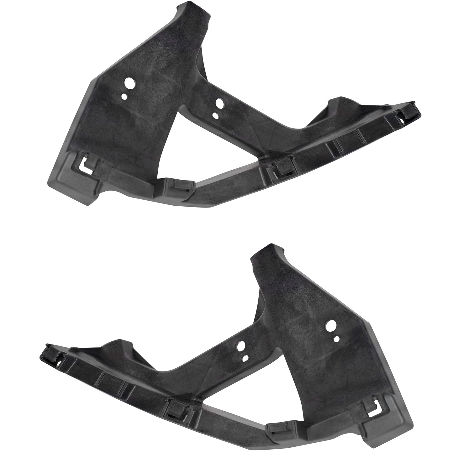 Bumper Cover Headlight Support Bracket Set Front Driver Side Left Passenger Side Right for 2016-2021 Honda Civic Sedan 2016-2020 Honda Civic Coupe