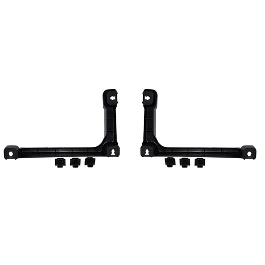 Bumper Cover Side Support Frame Bracket Set Rear Driver Side Left Passenger Side Right For 2022-2025 Honda Civic Sedan 2022-2025 Honda Civic Hatchback 2023-2024 Honda Civic Type R 2025 Honda Civic Hybrid
