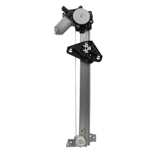 Brock Replacement Power Window Regulator with Motor Compatible with 2007-2012 RDX Passengers Rear Assembly 72710STKA02 72710-STK-A02