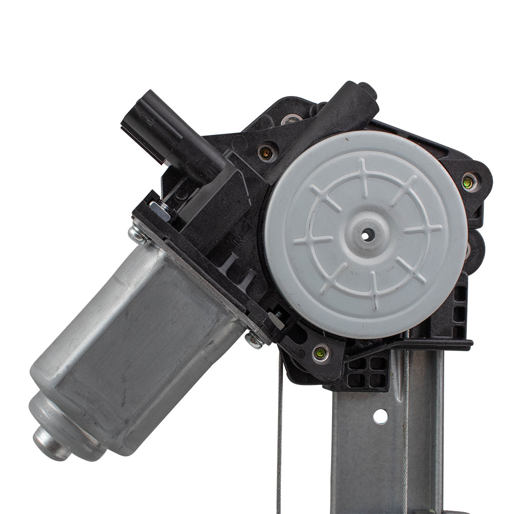 Brock Replacement Power Window Regulator with Motor Compatible with 2007-2012 RDX Passengers Rear Assembly 72710STKA02 72710-STK-A02