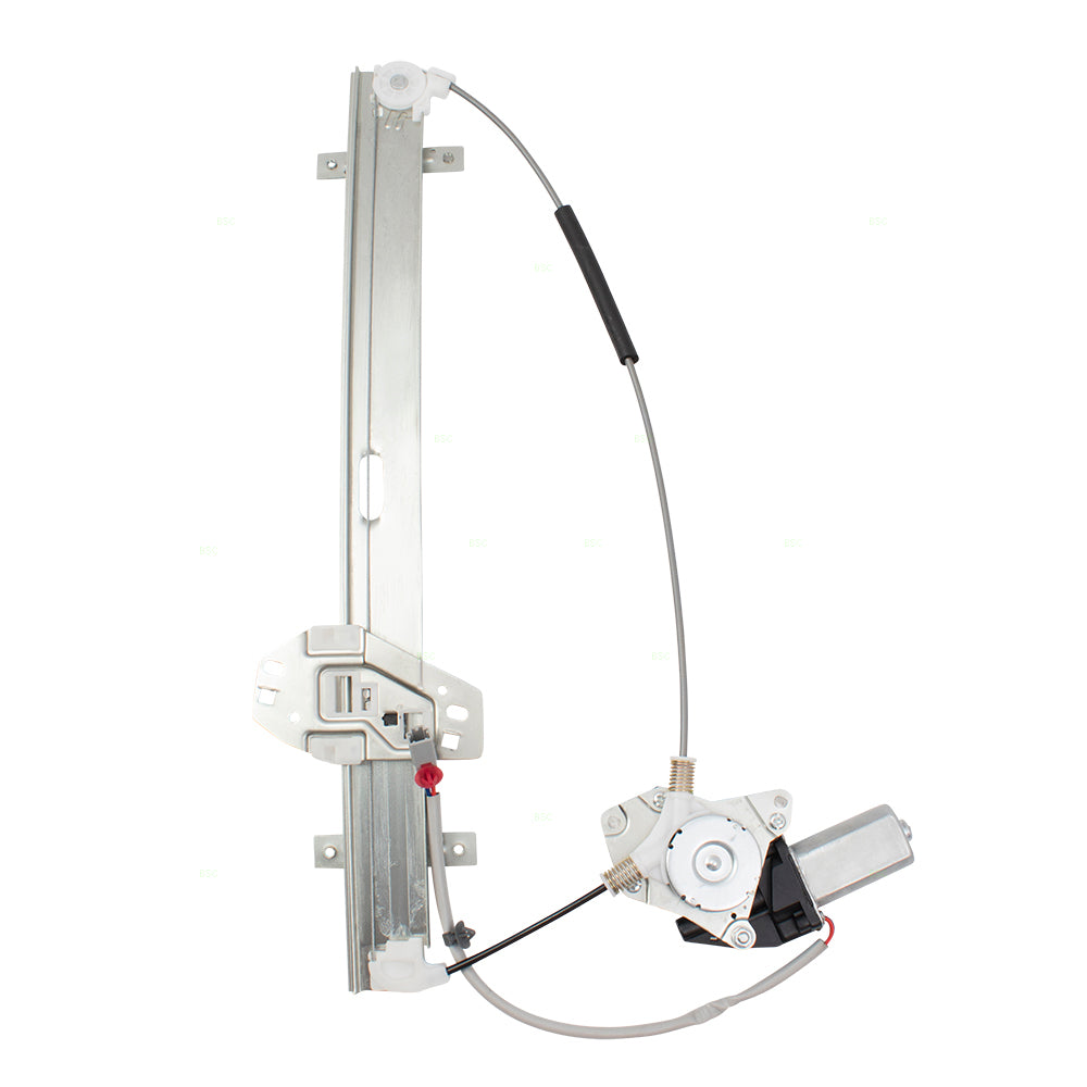 Passengers Front Power Window Lift Regulator w/ 2 Pin Connector Motor Assembly Replacement for 01-02 Acura MDX 72210S3VA03