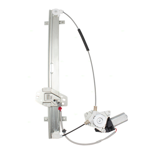 Passengers Front Power Window Lift Regulator w/ 2 Pin Connector Motor Assembly Replacement for 01-02 Acura MDX 72210S3VA03