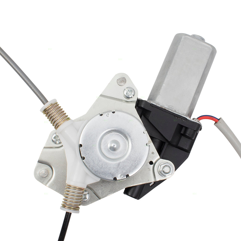 Passengers Front Power Window Lift Regulator w/ 2 Pin Connector Motor Assembly Replacement for 01-02 Acura MDX 72210S3VA03