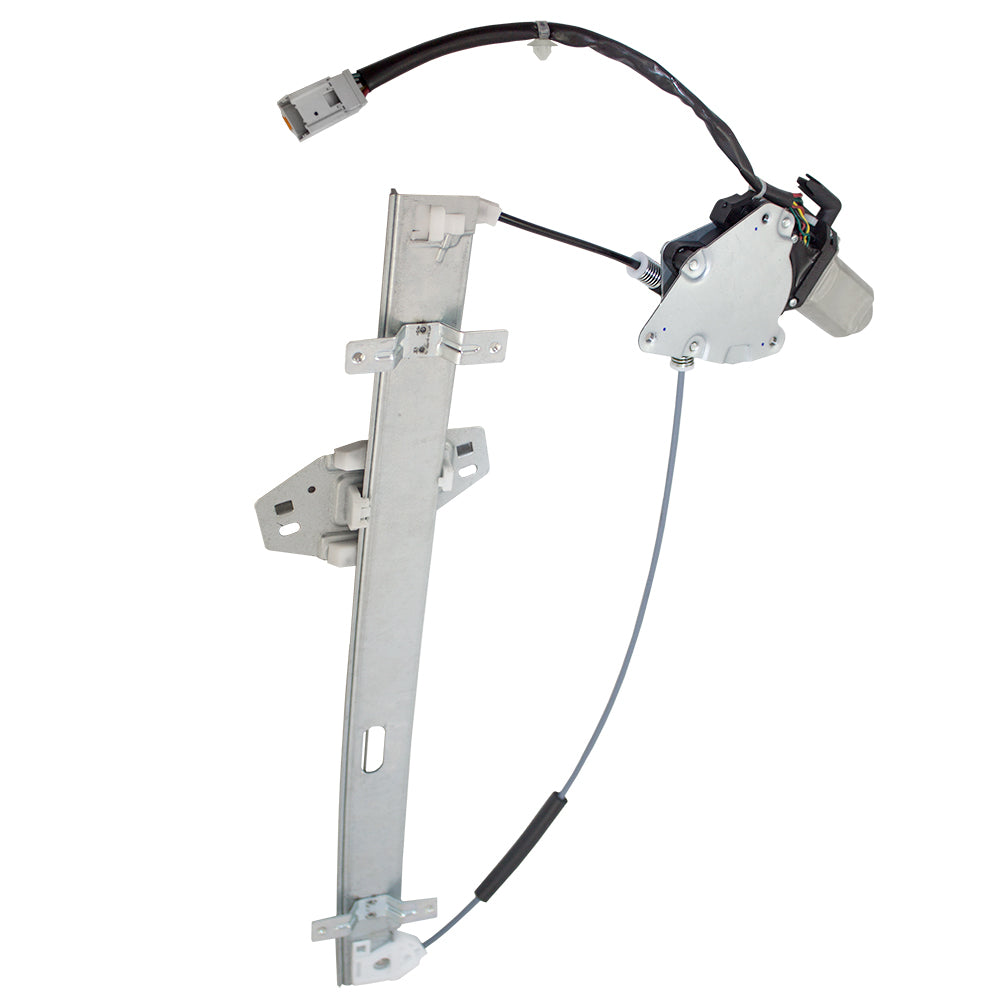 Passengers Front Power Window Lift Regulator & Motor with 6 Pin Connector Assembly Replacement for Acura 72210-S3V-A52