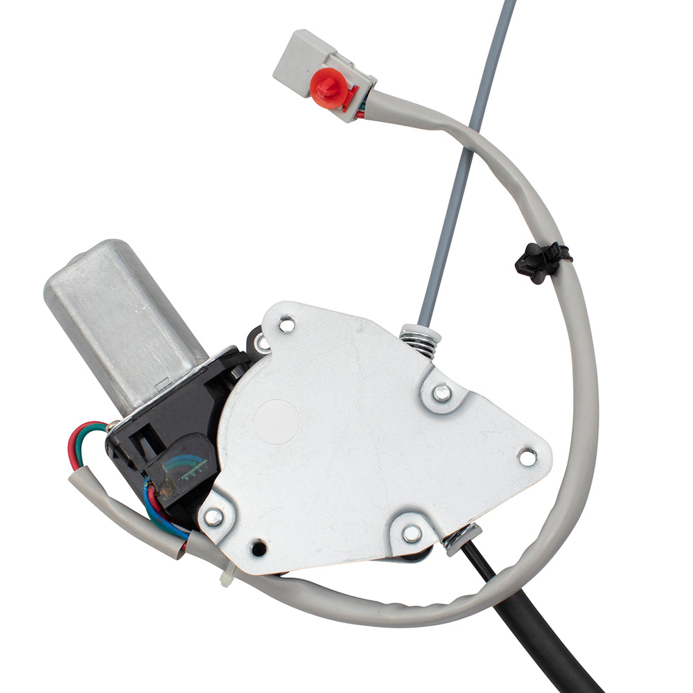 Brock Replacement Pair Set Front Power Window Lift Regulators w/ Motor Assemblies Compatible with 99-01 TL 72250S0KA03 72210S0KA03