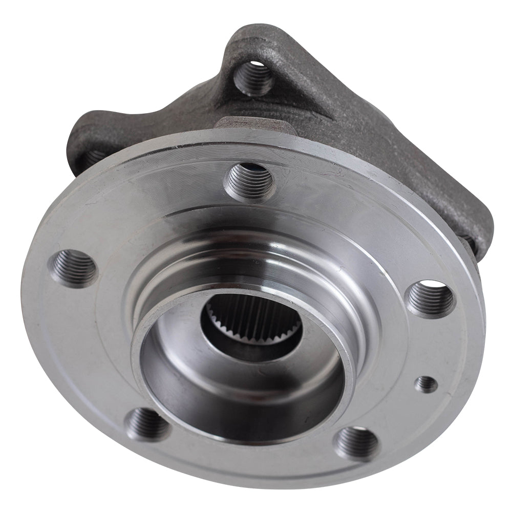 Brock Replacement Pair Rear Hubs & Wheel Bearings Compatible with 2003-2014 XC90